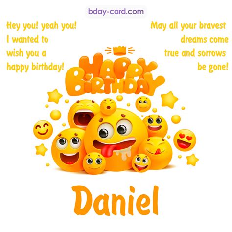 Birthday Images For Daniel 💐 — Free Happy Bday Pictures And Photos