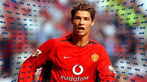 Cristiano Ronaldos Original Debut For Manchester United In 2003 Bbc