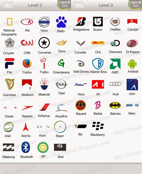 Logo Quiz Game Answers Specper