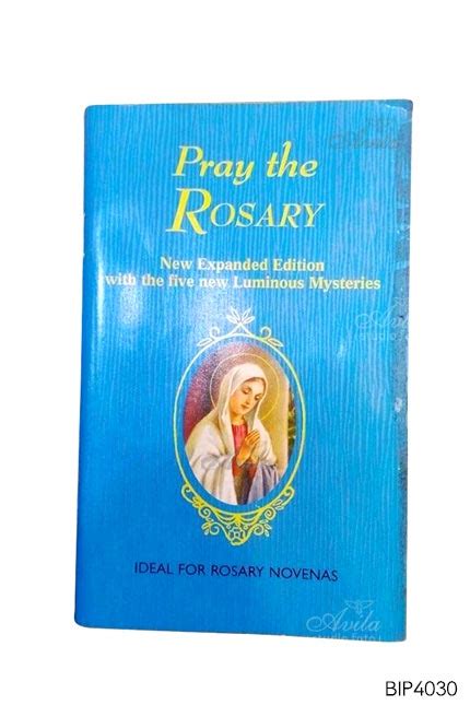 English Prayer Book Pray The Rosary