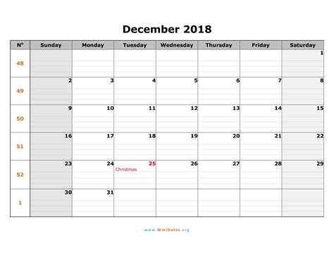 december  calendar wikidatesorg