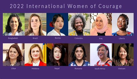 2023 International Women Of Courage Award Recipients Announced