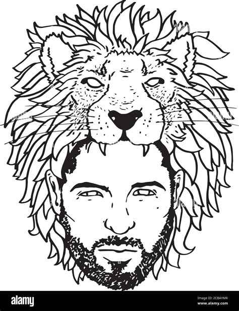 Vector Illustration Of Lion Head Stock Vector Image And Art Alamy
