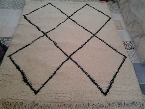 This Handcrafted Rug Is Hand Woven By Moroccan Berber Women A