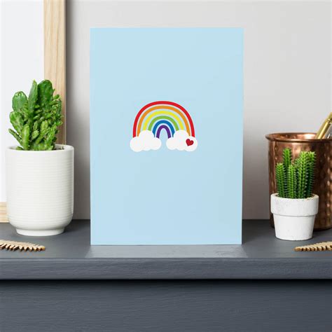 Rainbow Card By Paper Craze