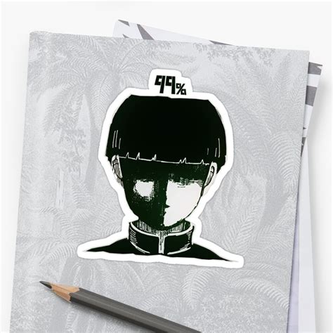 Mob Psycho 100 Stickers By Moocatchi Redbubble