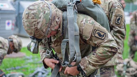 Us Army Paratroopers From To The 173rd Airborne Brigade