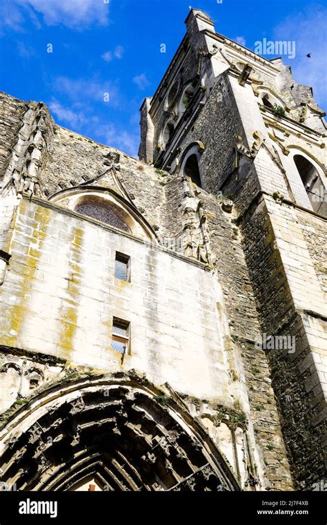 Saint Saturnin Church Pont Saint Esprit Ardeche France Stock Photo