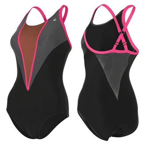 Aqua Sphere Cara Womens Swimming Costume Ladies Girls Swimsuit Swimwear Cozy Ebay
