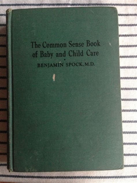 Dr Spocks First Edition Of The Common Sense Book Of Baby Etsy