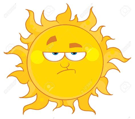 Sad Sun Clipart Free Download On Clipartmag