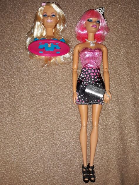 Barbie Fashionista Articulada Troca Cabeça Brinquedo Barbie Usado