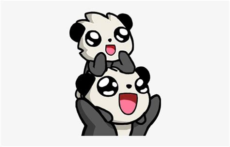 Pandakid Discord Emoji Hoodie White Anime Panda Cute Cartoon