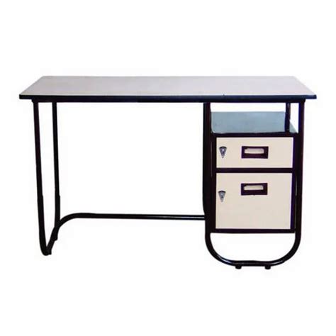 Wooden And Metal Rectangular Office 2 Drawers Table At Rs 9000 In Kolkata
