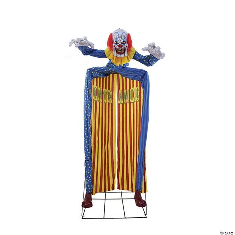 Looming Clown Animated Archway Prop Halloween Express