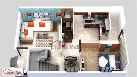 Layout 1bhk Flat Design Home Design