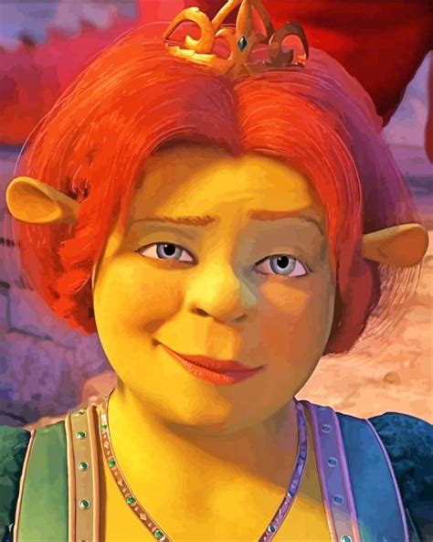 Fiona From Shrek Paint By Numbers Paint By Numbers