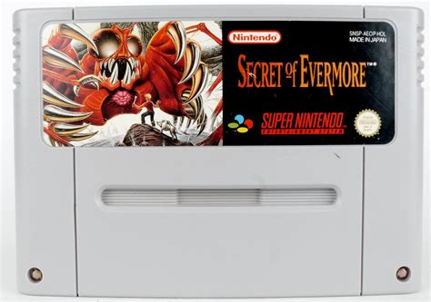 Secret Of Evermore Snes Retro Console Games Retromagia