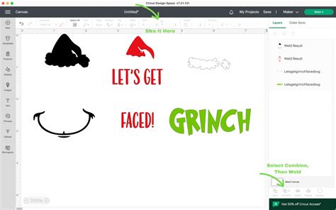 FREE Let S Get Grinch Faced SVG File
