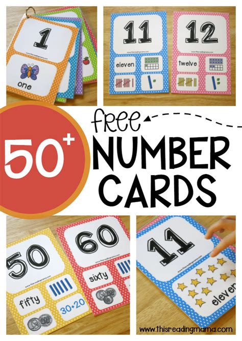 Number Flashcards 1 50 Number Flashcards Printable 1 100 Numeracy