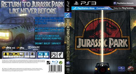 Jurassic Park Operation Genesis Ps3 Case V2 By Kingza123 On Deviantart