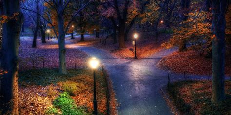 Autumn Fall Night Wallpapers Wallpaper Cave