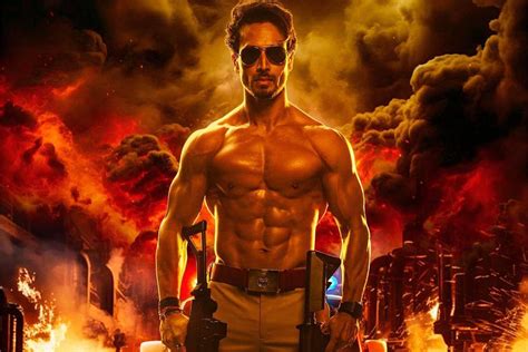 Tiger Shroff Flaunts Muscles In His First Look Pictures As Acp Satya