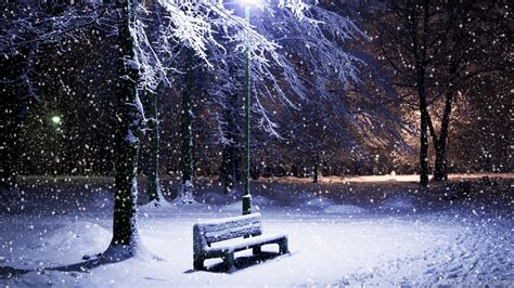 Real Snow Falling Wallpaper Desktop Background