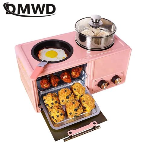 Dmwd 4 In 1 Household Electric Breakfast Machine Toaster Frying Pan