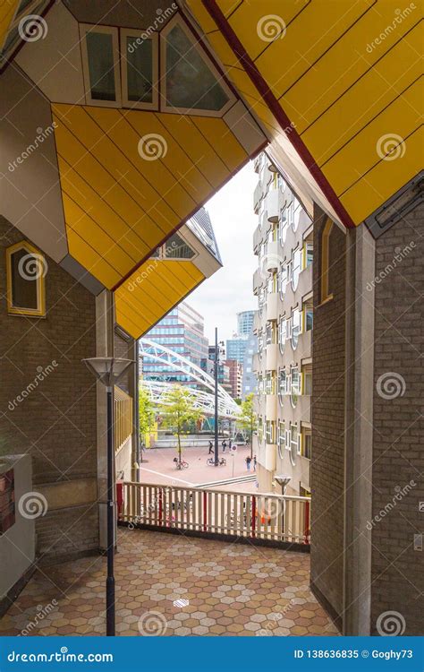 The Cubic Houses Of Rotterdam Editorial Image Image Of Innovative