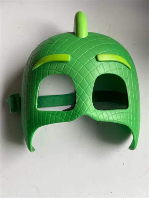 Pj Masks Gekko Green Dress Up Play Halloween Costume Face Mask 1397