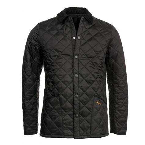 Barbour Corduroy Heritage Liddesdale Quilted Jacket In Black For Men Lyst