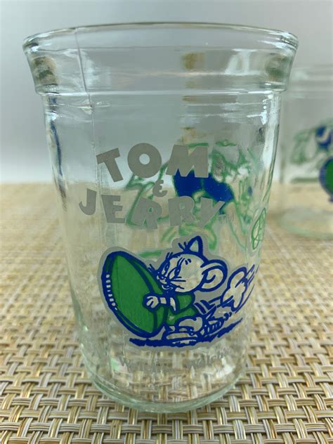Vintage Welchs Tom And Jerry Jelly Jars Etsy