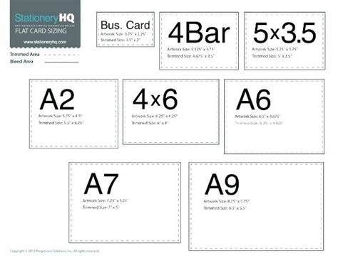 Pin By Bobbi Portofee On Card Sizes Standard Card Sizes Thank You