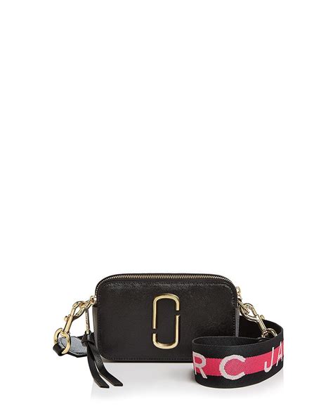 MARC JACOBS Snapshot Saffiano Leather Crossbody | Leather handbags crossbody, Saffiano leather ...