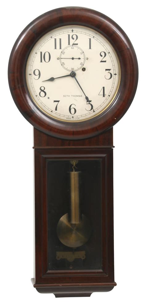 Lot Seth Thomas No 2 Regulator Clock