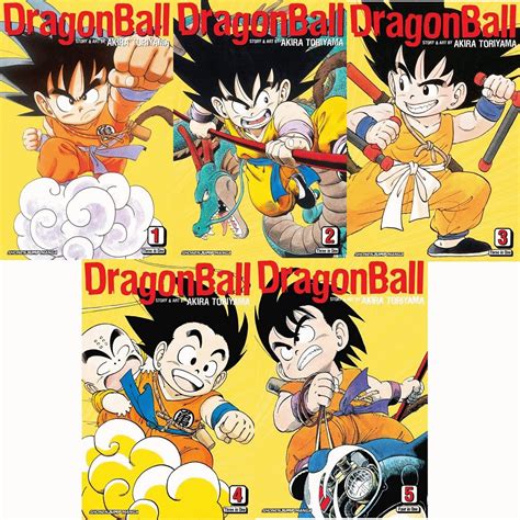 Dragon Ball Collection Vizbig Edition 5 Book Set Vol 1 5 Dragon