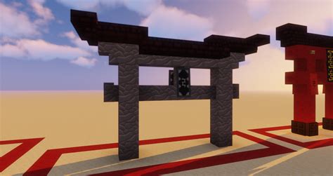 10 Easy Japanese Torii Gate Designs Minecraft Map