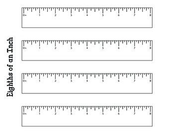 free rulers scaled ready to print by doodletastic tpt