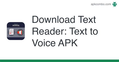 Text Reader Apk Text To Voice Download Android App