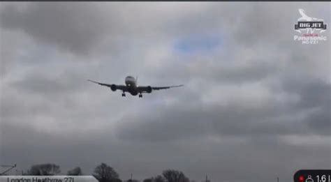 Watch Video Of Air India Flight Landing In London Amid Gusting Wind Of