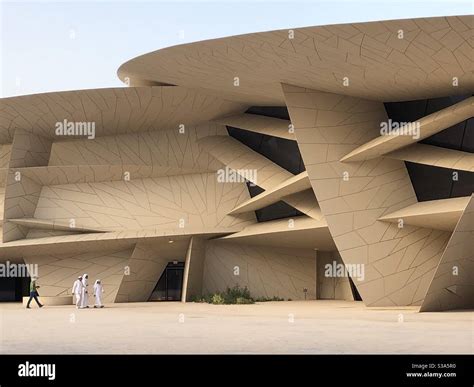 The Iconic A National Museum Of Qatar A Must See Stock Photo Alamy