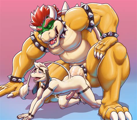 rule 34 accessory all fours anal anthro balls bara big penis bowser cock ring duo flit