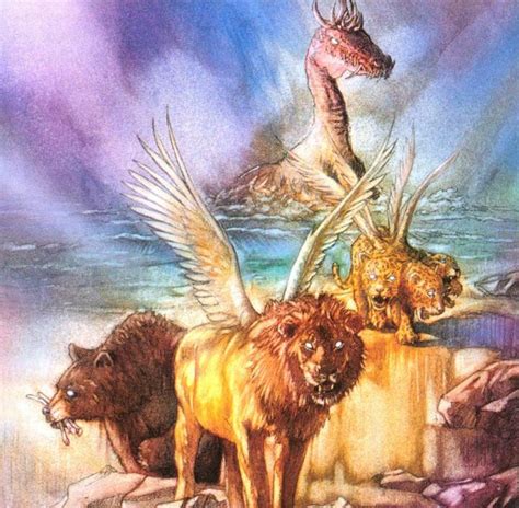 The Bible In Paintings Daniels Vision Of Four Beasts