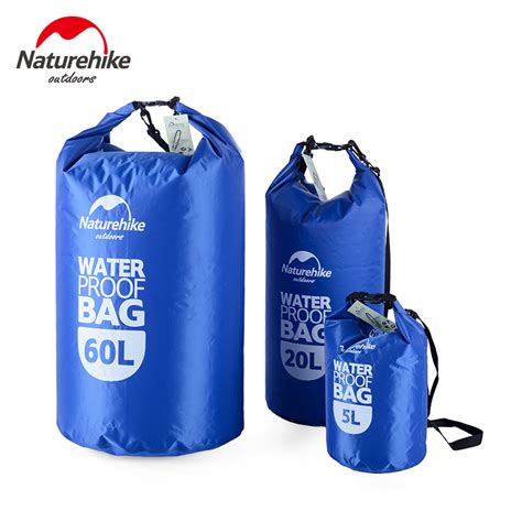 5l 20l 60l Portable Dry Bag Sack Waterproof Floating Dry Gear Bags For Boating Kayaking