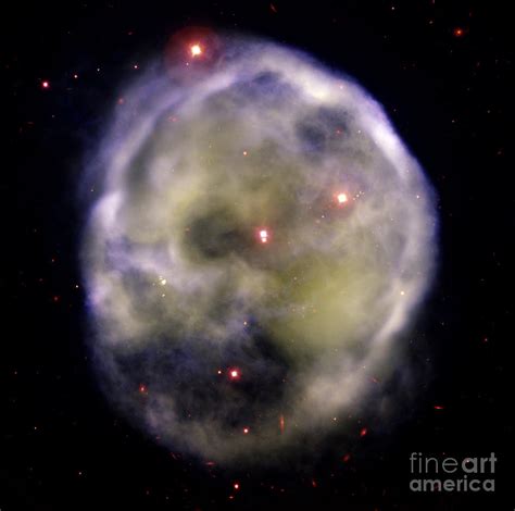 Skull Nebula Planetary Nebula Ngc 246 Photograph By T Rectorgmos S