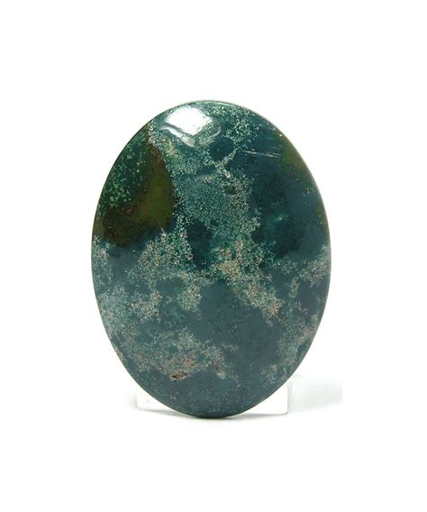 Blue Green Epidote In Quartz Stone Oval Cabochon By Fenderminerals 20