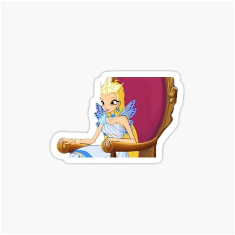Yes Your Highness Stella Winx Club Sticker For Sale By Glorifieddg Redbubble