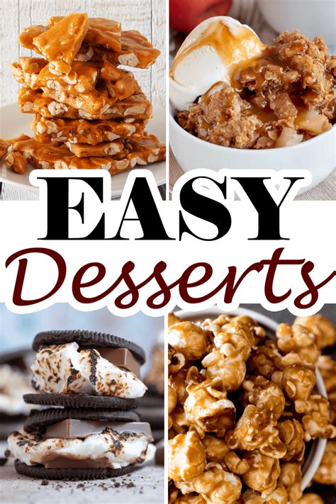 32 Easy Desserts To Make At Home Insanely Good
