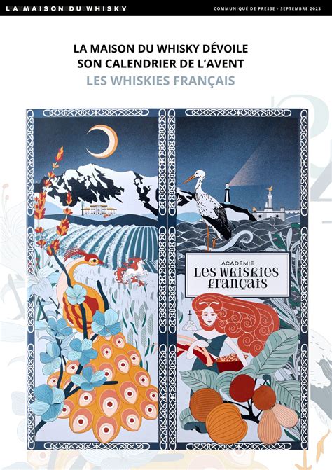 La Maison du Whisky dévoile son Calendrier de lAvent Académie Les